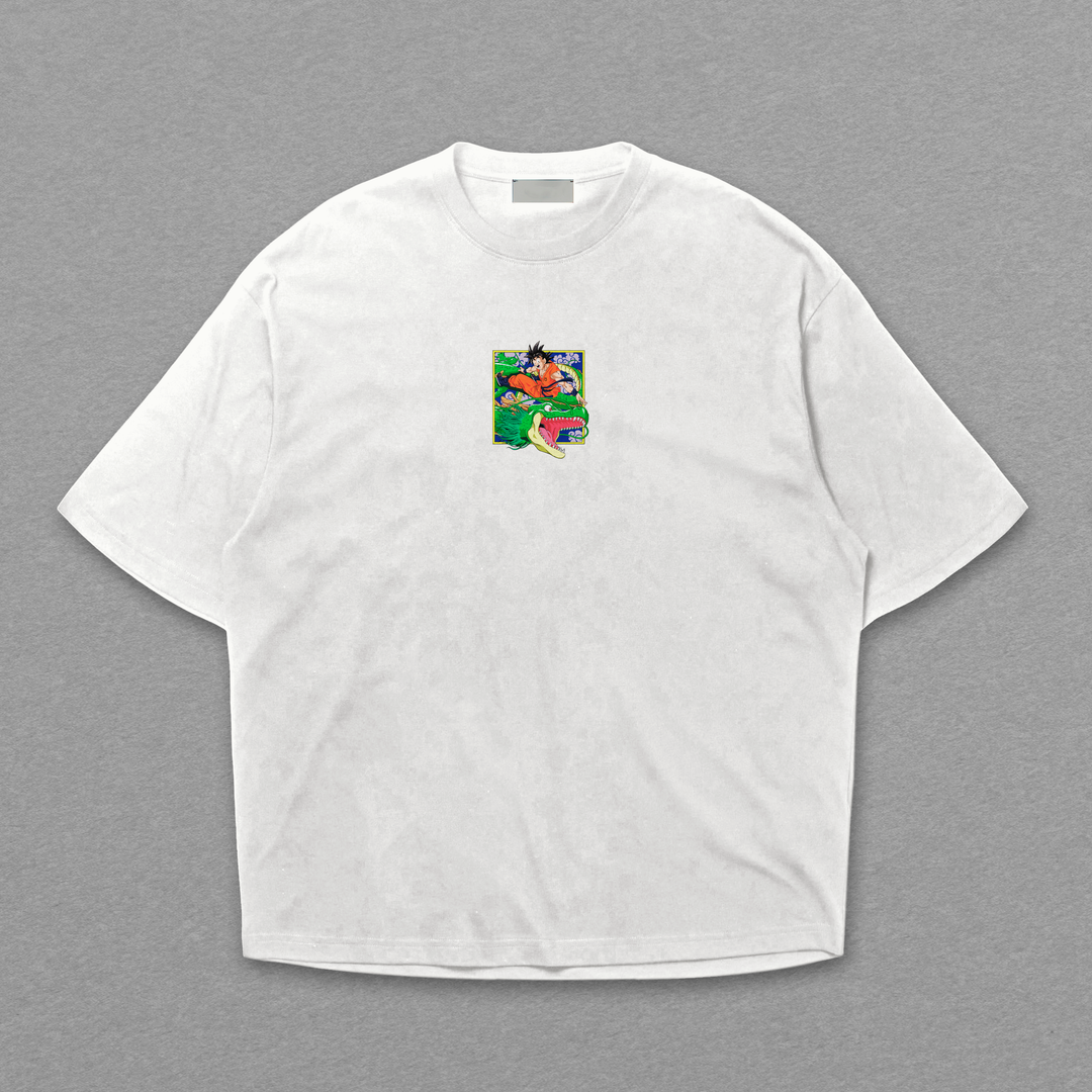Camiseta Oversized: Dragon Ball - A Força Clássica