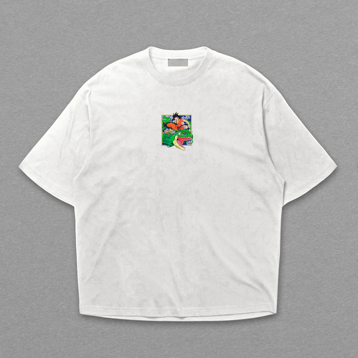 Camiseta Oversized: Dragon Ball - A Força Clássica