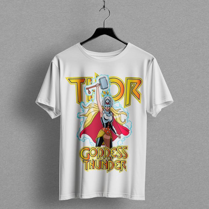 Camiseta Básica: Thor - Goddess of Thunder