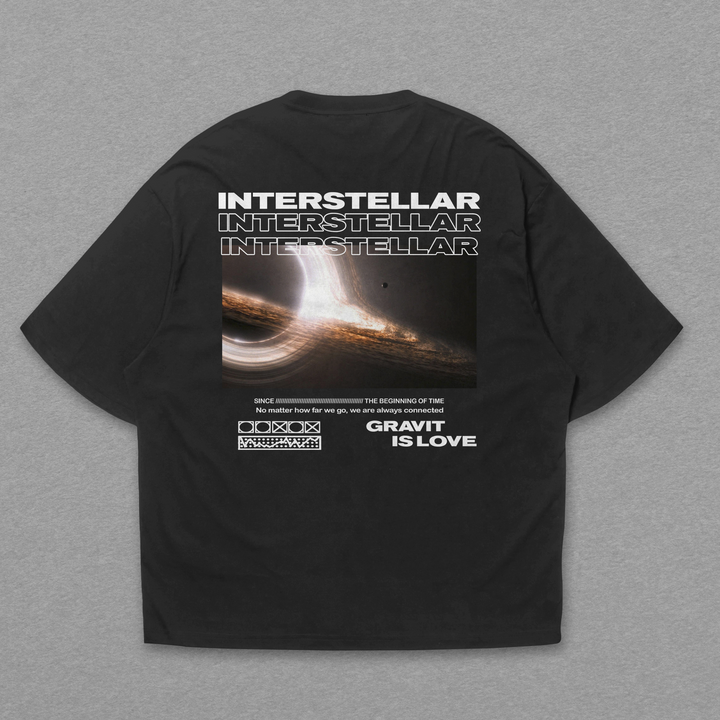 Camiseta Oversized: Interstellar
