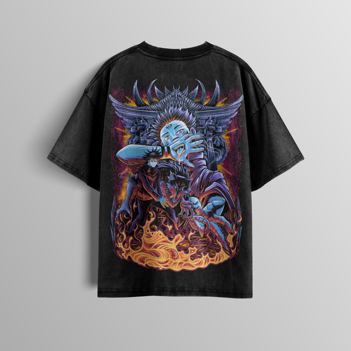 Camiseta Oversized: Jujutsu Kaisen - Sukuna