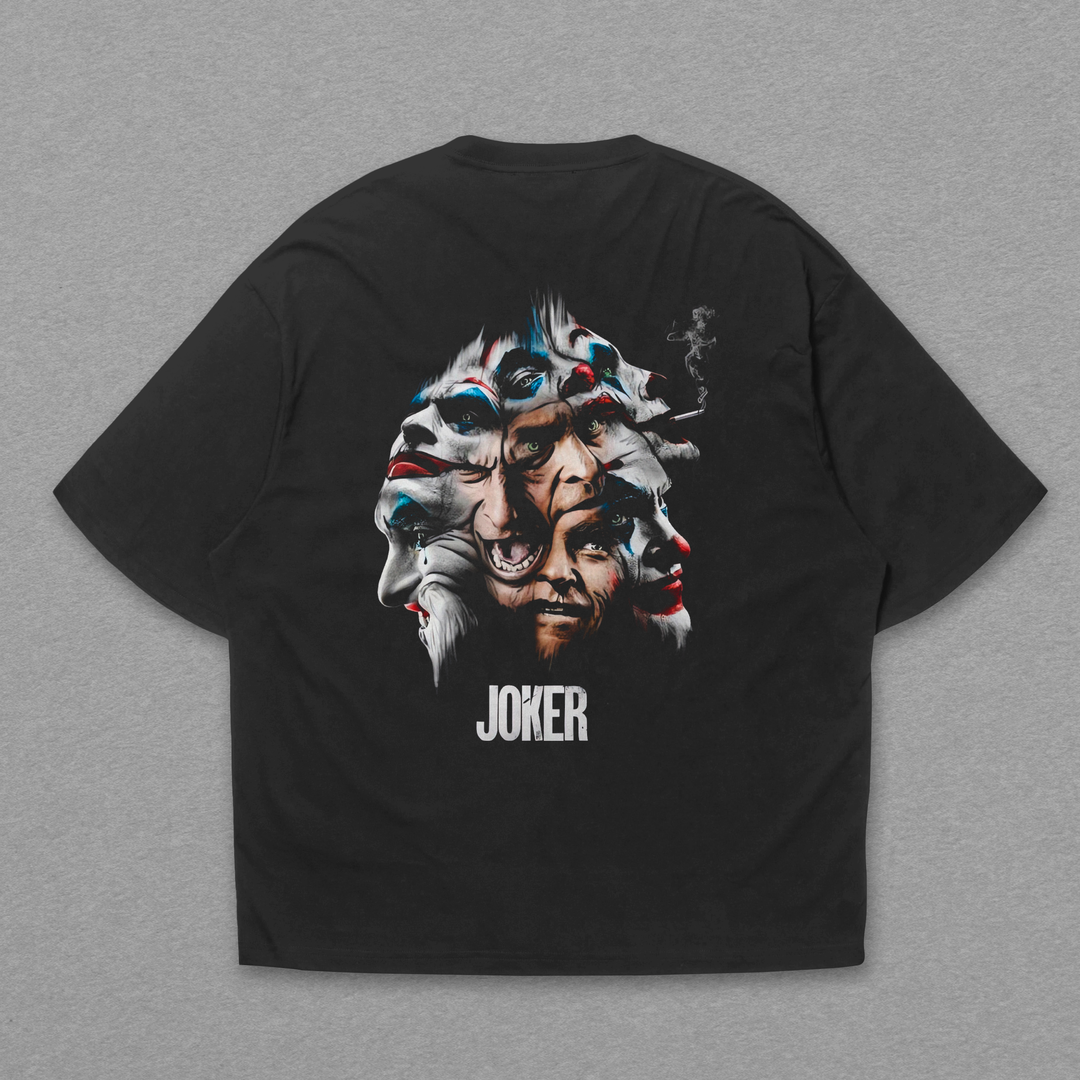 Camiseta Oversized: Joker Premium