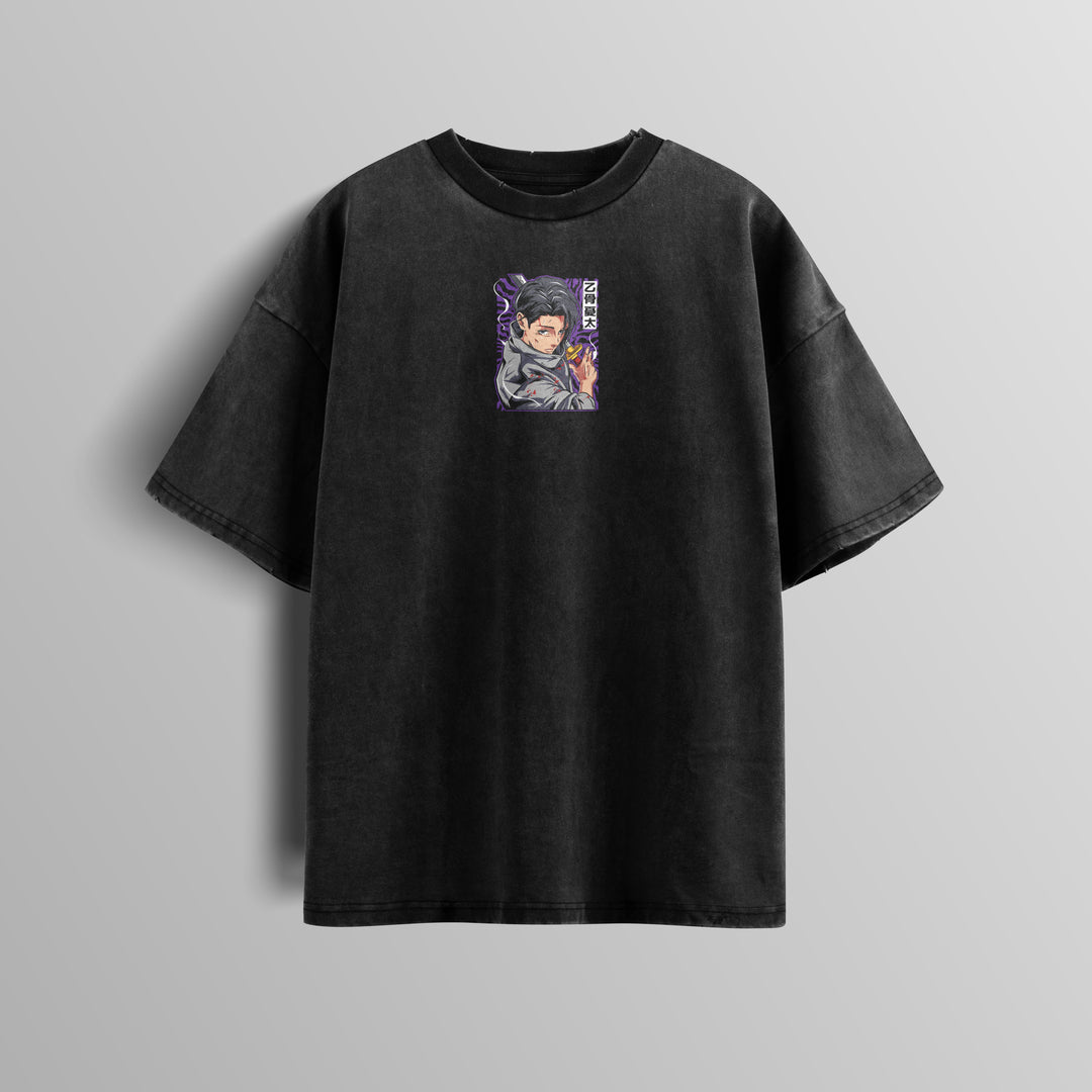 Camiseta Oversized: Jujutsu Kaisen - Yuta Curse