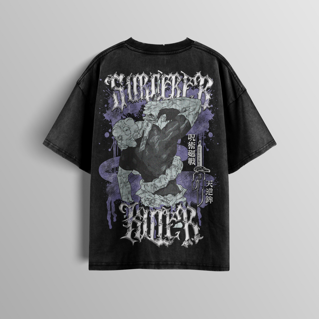 Camiseta Oversized: Cursed Killer - Toji Edition