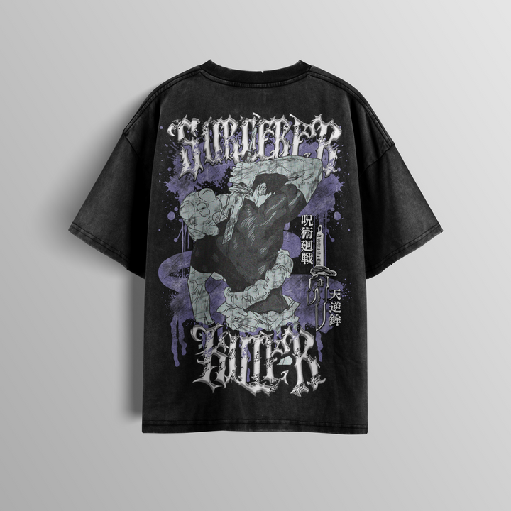 Camiseta Oversized: Cursed Killer - Toji Edition