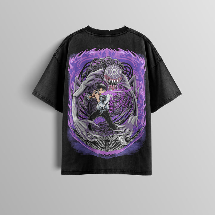 Camiseta Oversized: Jujutsu Kaisen - Yuta Curse
