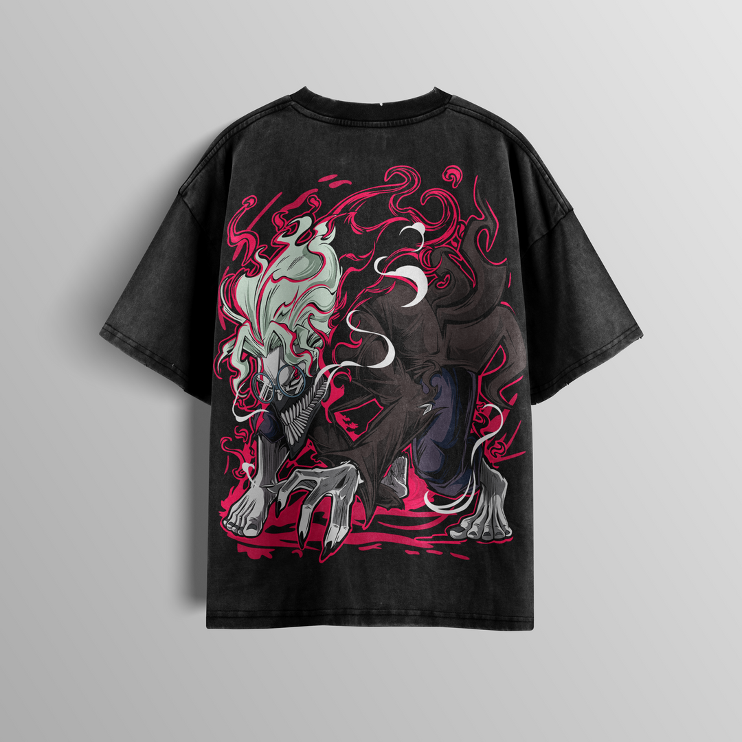 Camiseta Oversized: Okarun - Energia Paranormal