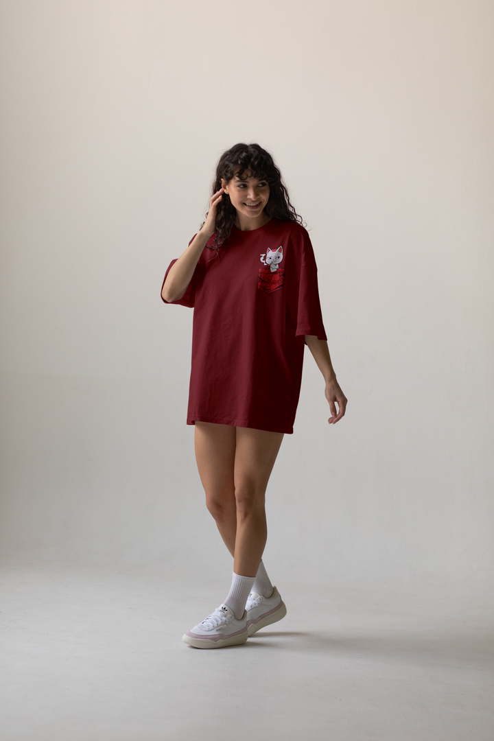 Camiseta Oversized: Dandadan - Casal Espiritual
