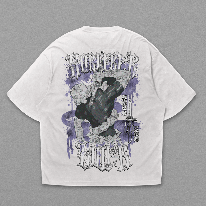 Camiseta Oversized: Cursed Killer - Toji Edition
