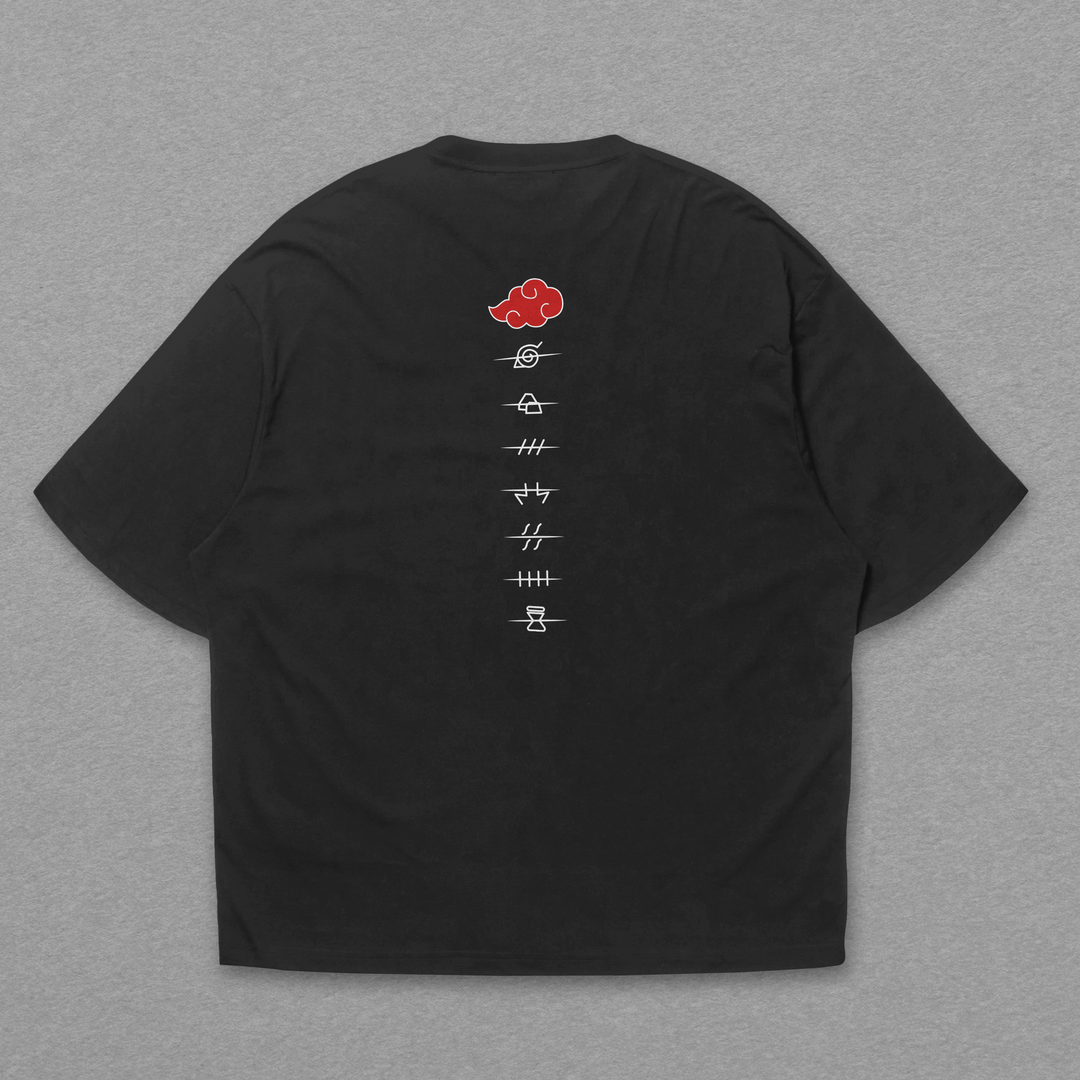 Camiseta Oversized: Dupla Imbatível - Itachi & Kisame