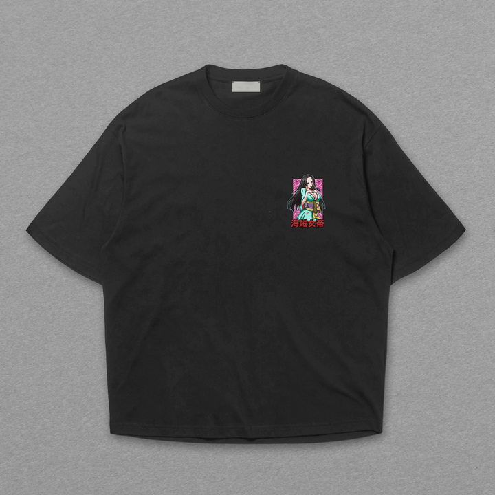 Camiseta Oversized: Boa Hancock - A Imperatriz Pirata