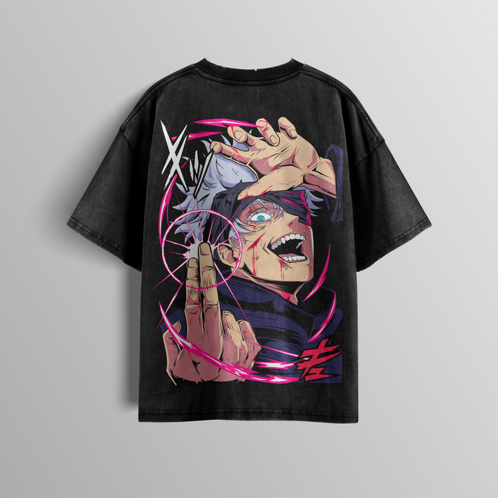 Camiseta Oversized: Gojo Limit Break