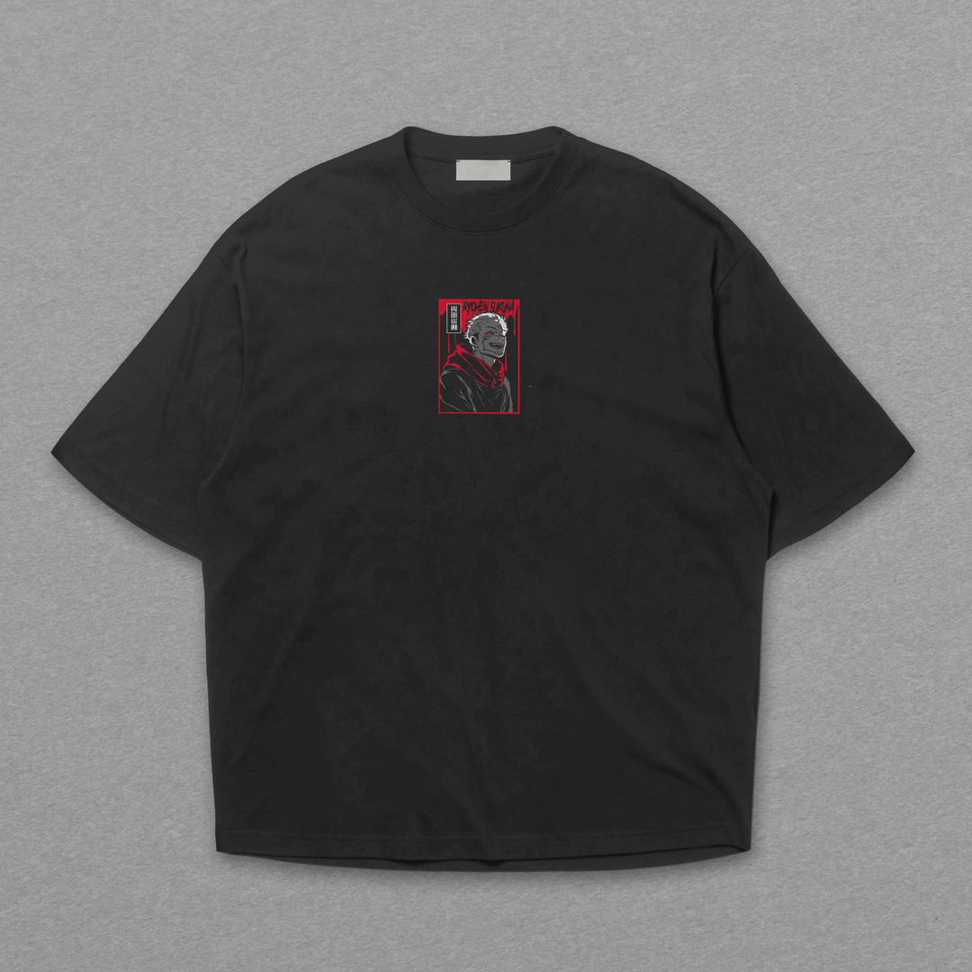 Camiseta Oversized: Jujutsu Kaisen - Sukuna