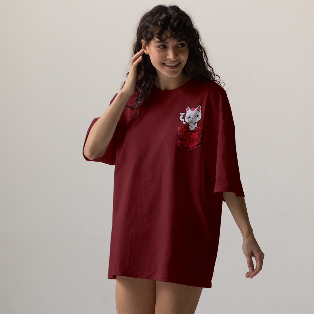 Camiseta Oversized: Dandadan - Casal Espiritual