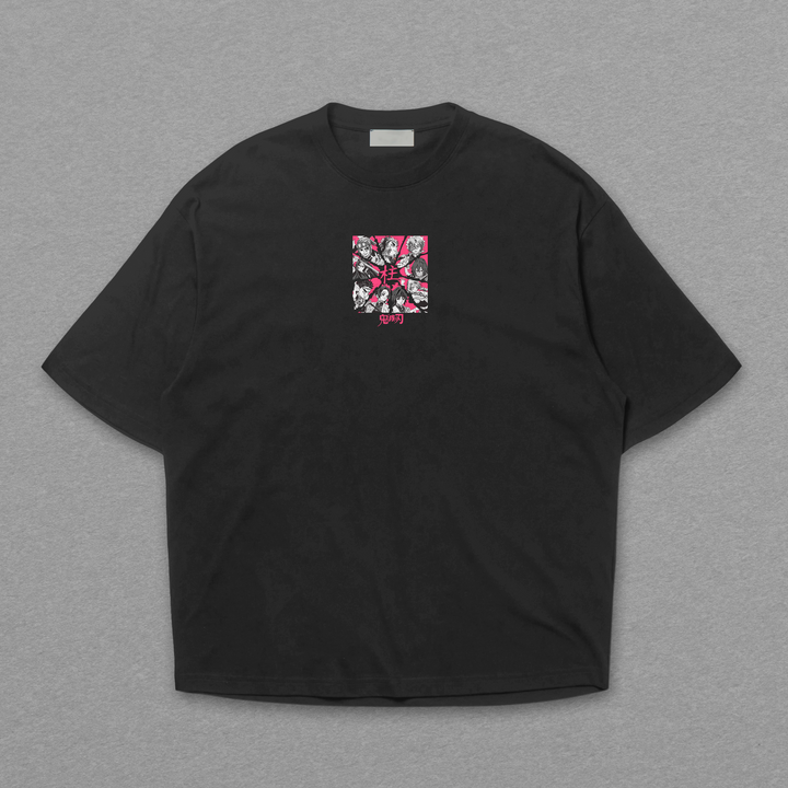 Camiseta Oversized: Força dos Hashiras