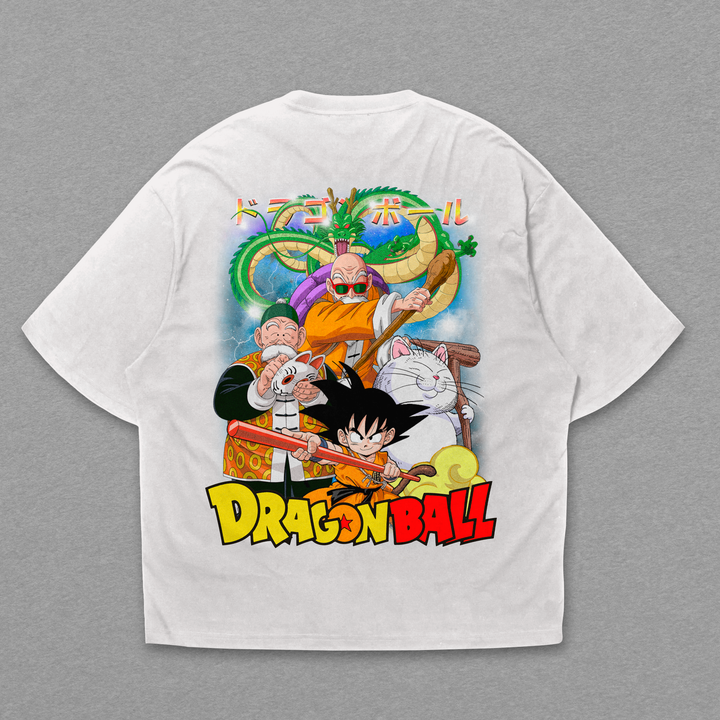 Camiseta Oversized: Dragon Ball - A Força Clássica