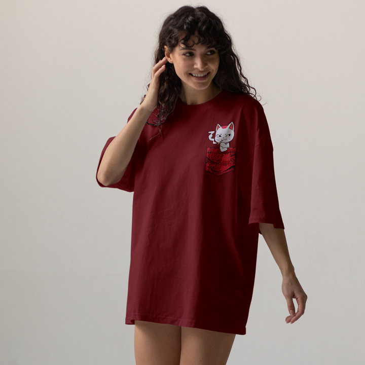 Camiseta Oversized: Dandadan - Casal Espiritual